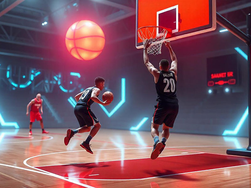 野球场肘姐：看我的胯下跳投，这姿势标准吗